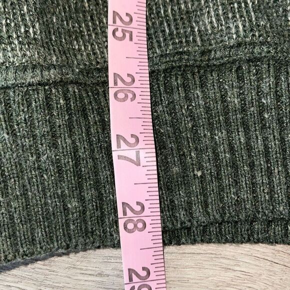 Gap Mens Cotton Knit Henley Neck Long Sleeve Pullover Sweater Green Size Large - Picture 9 of 9